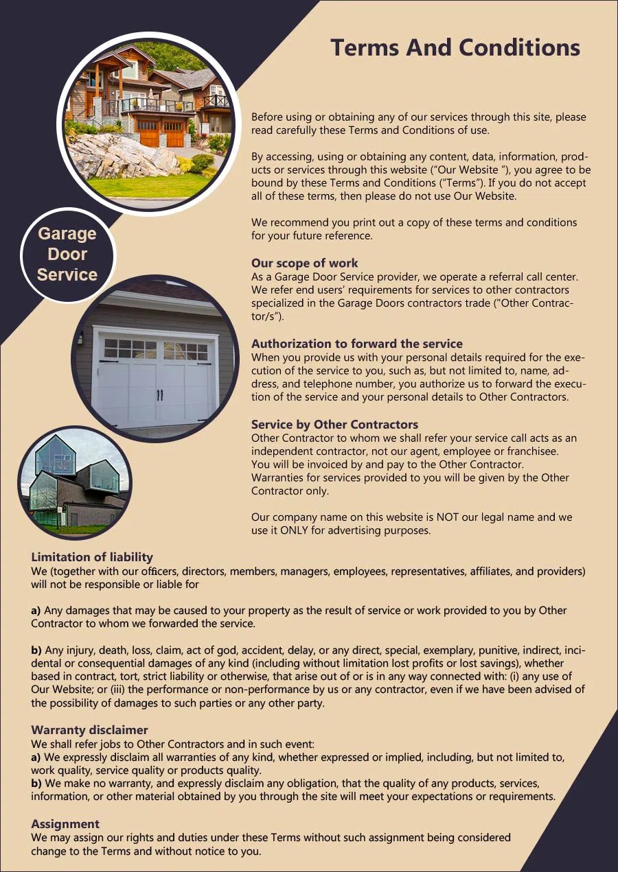 Garage Door Mobile Service Everett, MA 617-977-3183